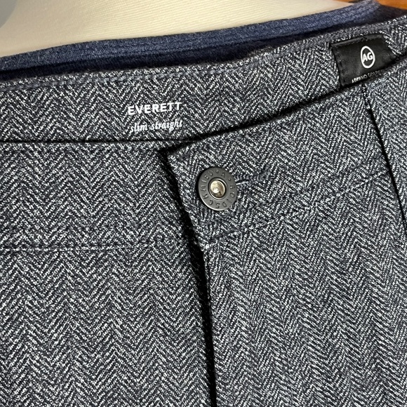 Adriano Goldschmied AG Herringbone Everett Slim Straight Leg Jean Size 36/34 NEW - Picture 9 of 12
